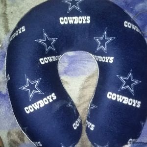 Dallas Cowboys neck pillow